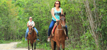 ATV tour single rider + horseback riding + cenote in Puerto Morelos