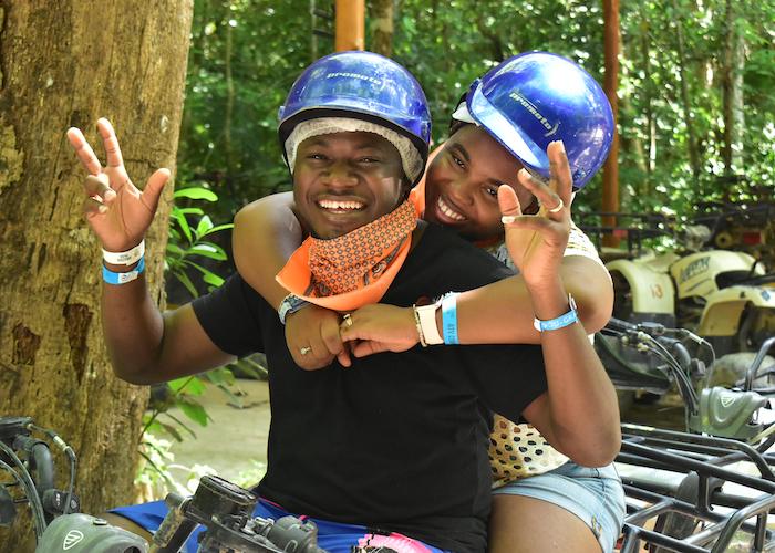 ZIP LINES TOURS  Isla Mujeres + ATV Double + Zipline 