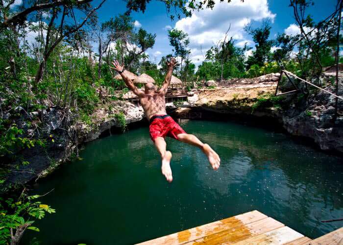 Extreme Canopy tour in Selvatica Cancun Selvatica Tours
