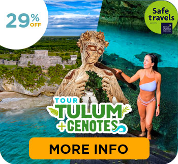 Tulum - Casa Tortuga 4 Cenotes Tour + Giant Sculpture Come into Light