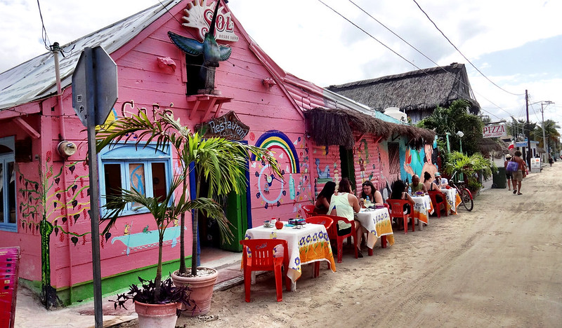 rustic town holbox