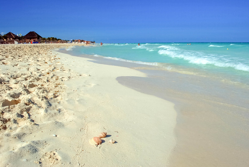 Playa del Carmen Beach view