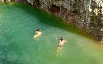 Cenote top view chococacao