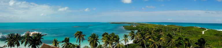 Contoy Island relax landscape beach