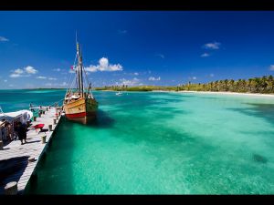 Contoy Island relax deck