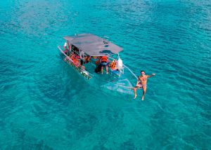 transparent boat