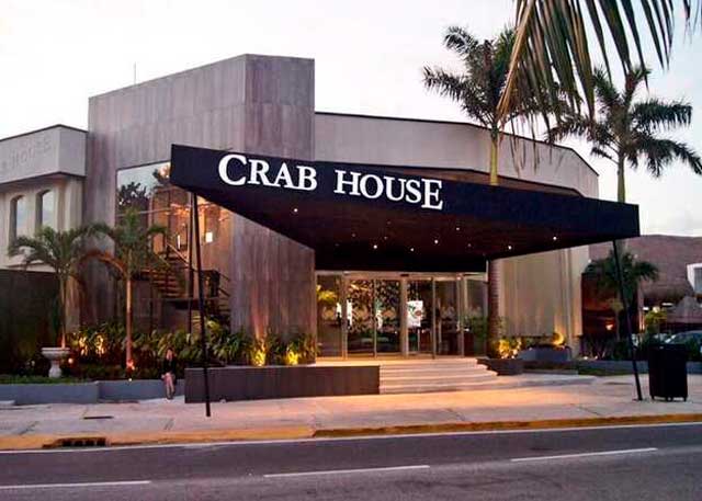 crab house sea food in cancun