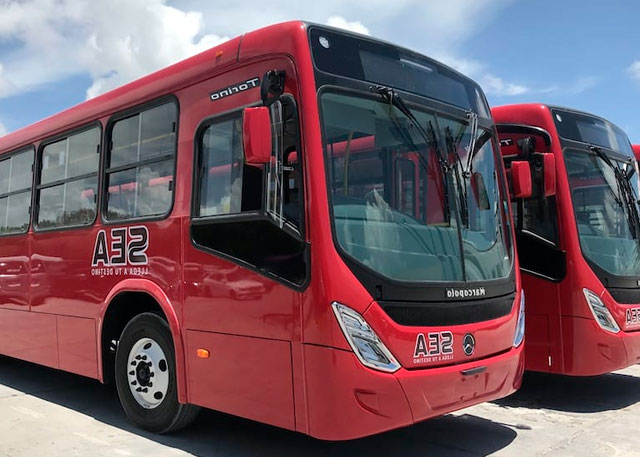 cancun red bus r1 r2