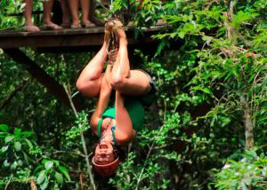 upside down loma bonita zipline