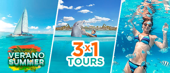 tours Isla Mujeres en Catamaran mas Nado con Delfines