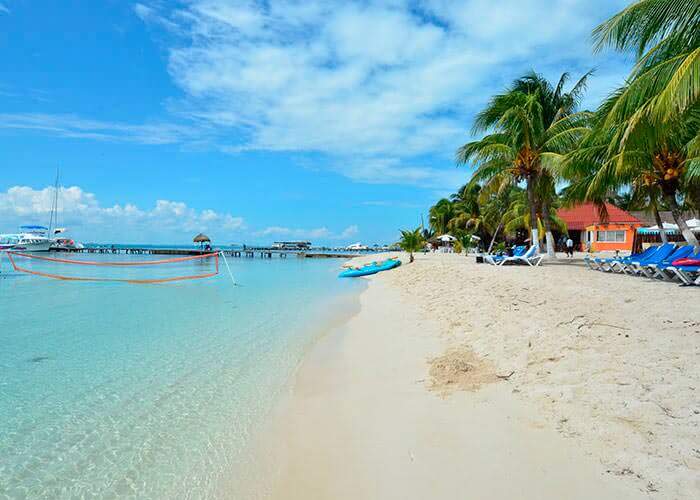 playa norte desde cancun