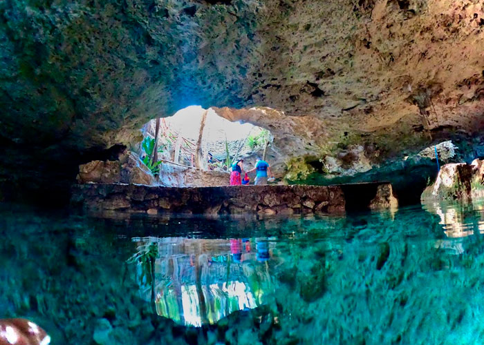 yax muul clear water cenotes in cancun tours